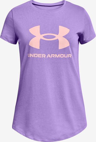 Live Sportstyle Graphic Triko dětské Under Armour | Fialová | Dívčí | L - obrázek 1