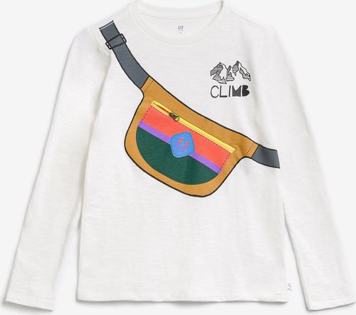 Triko dětské GAP | Bílá | Chlapecké | XL - obrázek 1