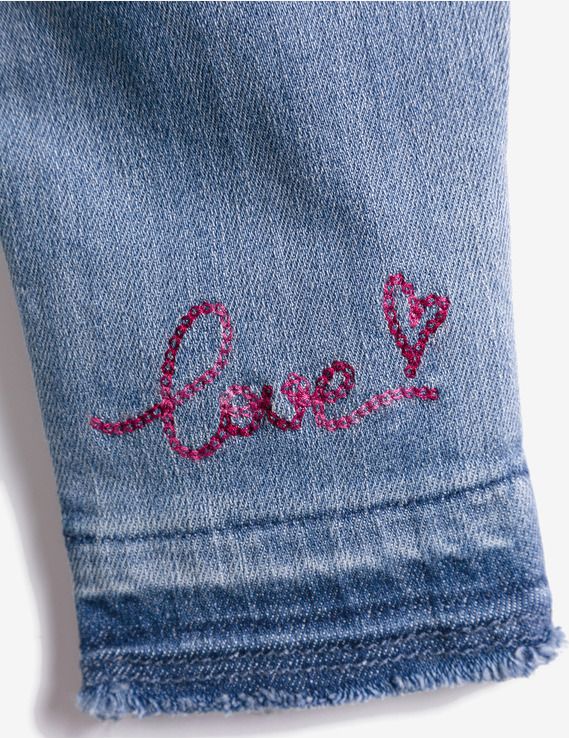 Jeans dětské GAP | Modrá | Dívčí | 3 roky - obrázek 3
