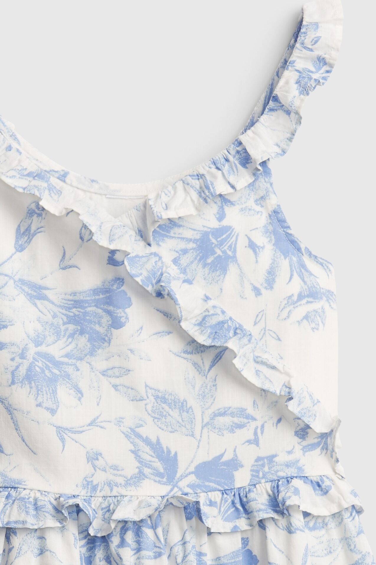 GAP bílé dívčí šaty Wrap - XS - obrázek 3