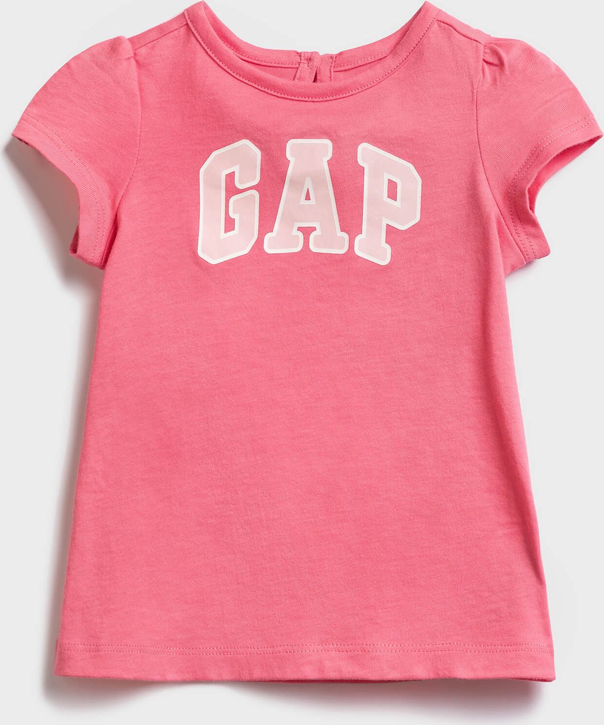 GAP růžové šaty Logo v-g drs - 0-3M - obrázek 1