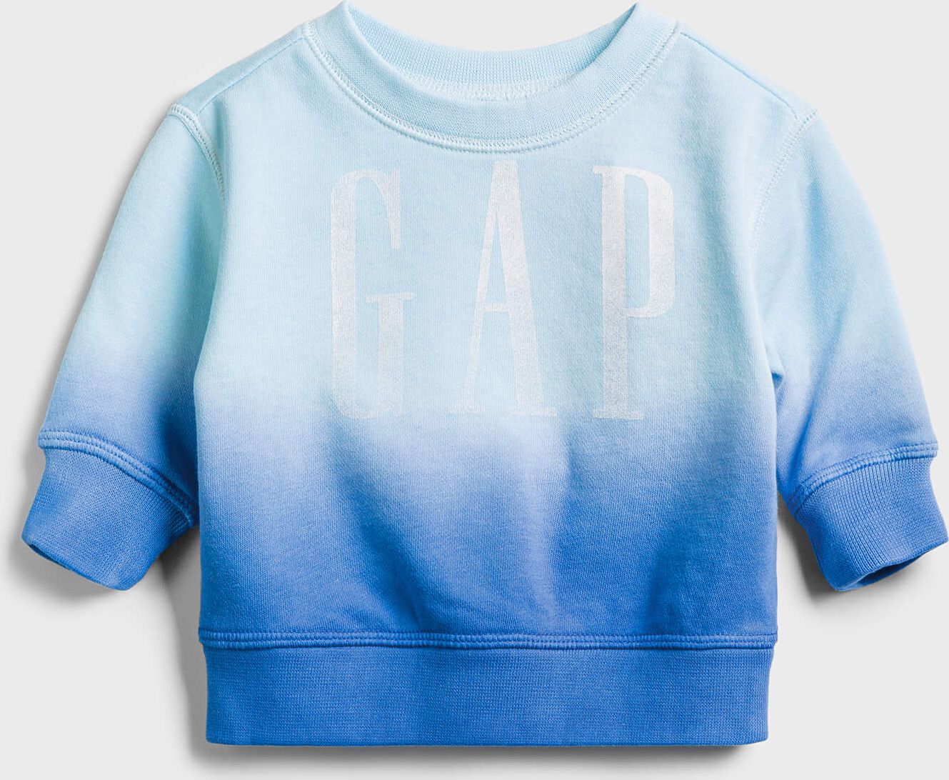 GAP modré dětská mikina Ombre - 0-3M - obrázek 1