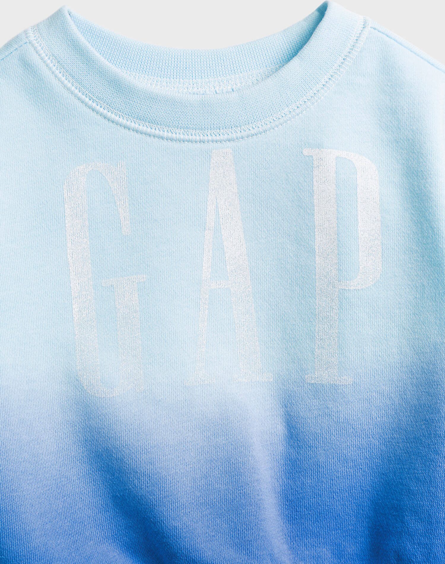 GAP modré dětská mikina Ombre - 0-3M - obrázek 3