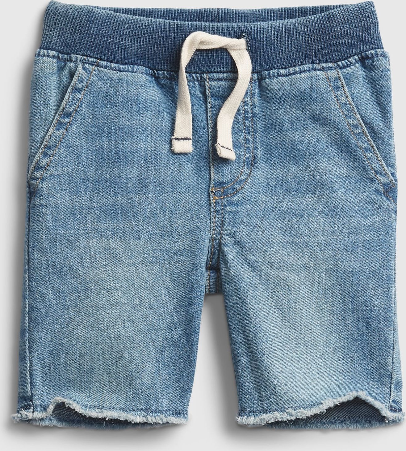 GAP modré dětské kraťasy rw dnm short - 12-18M - obrázek 1