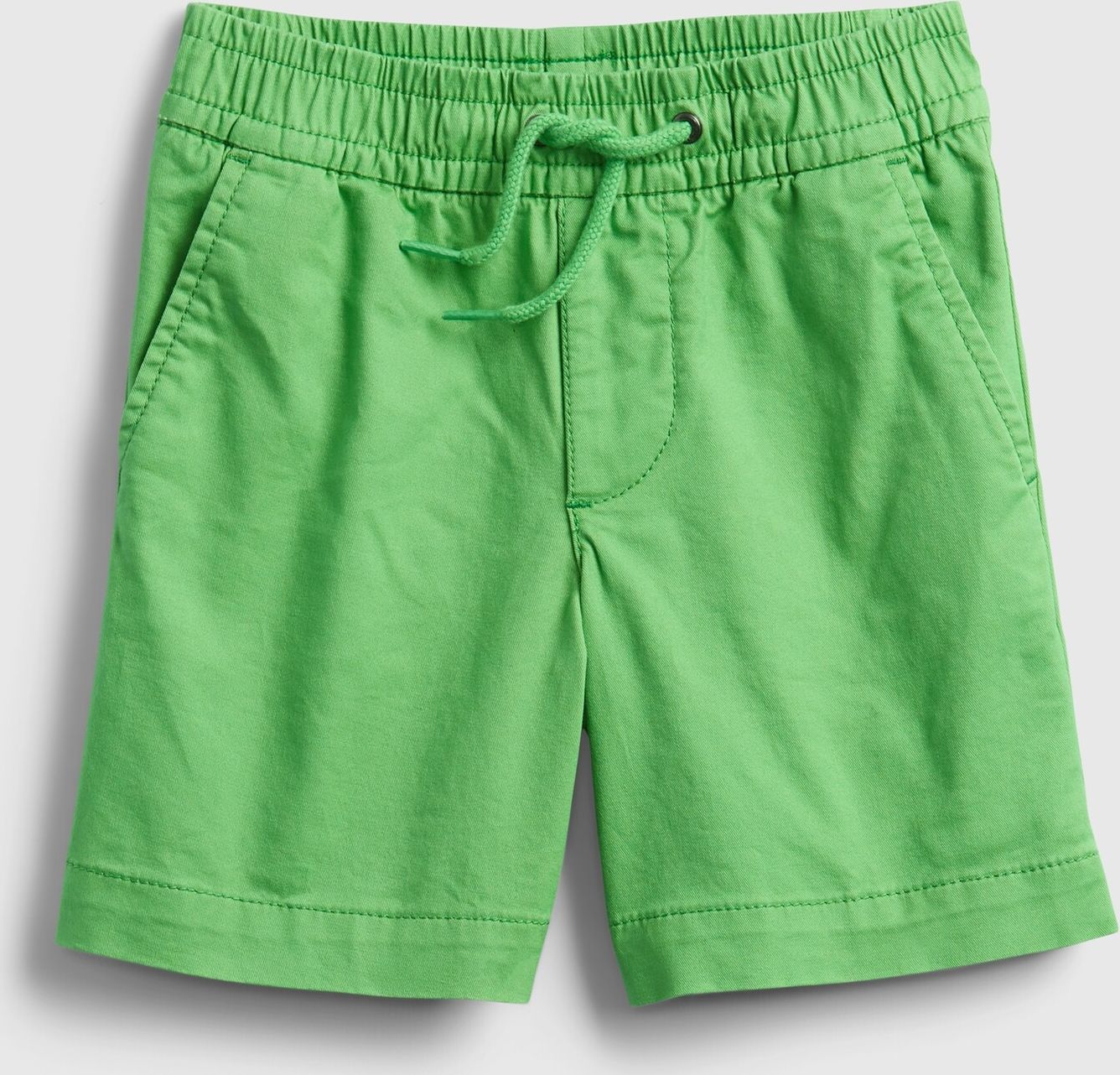 GAP zelené dětské kraťasy poplin pull-on shorts - 12-18M - obrázek 1