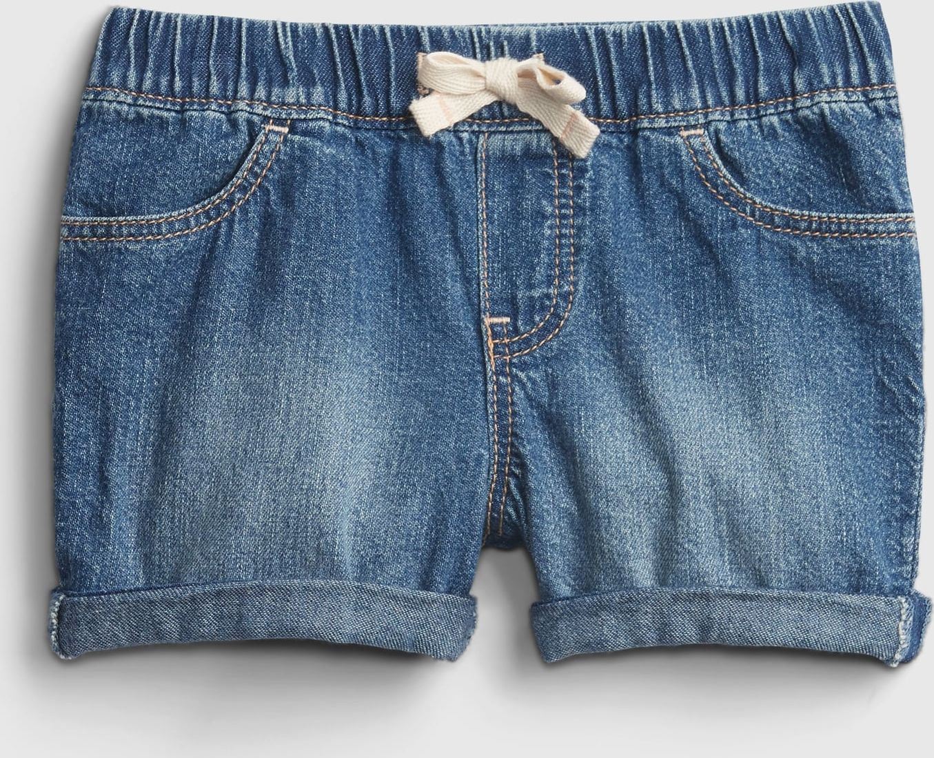 GAP modré dětské kraťasy shortie - po med - 12-18M - obrázek 1