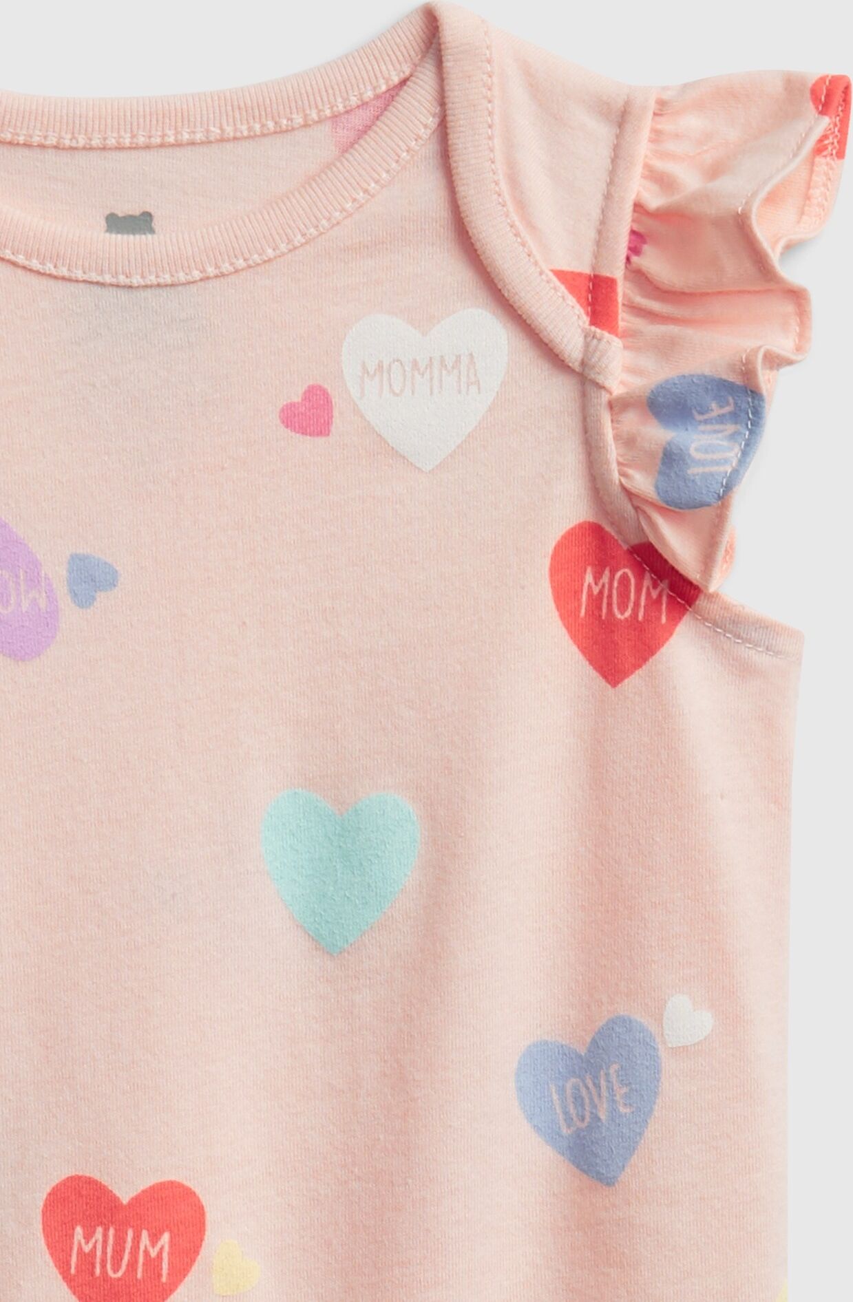 GAP růžové dívčí body Spring - 12-18M - obrázek 3