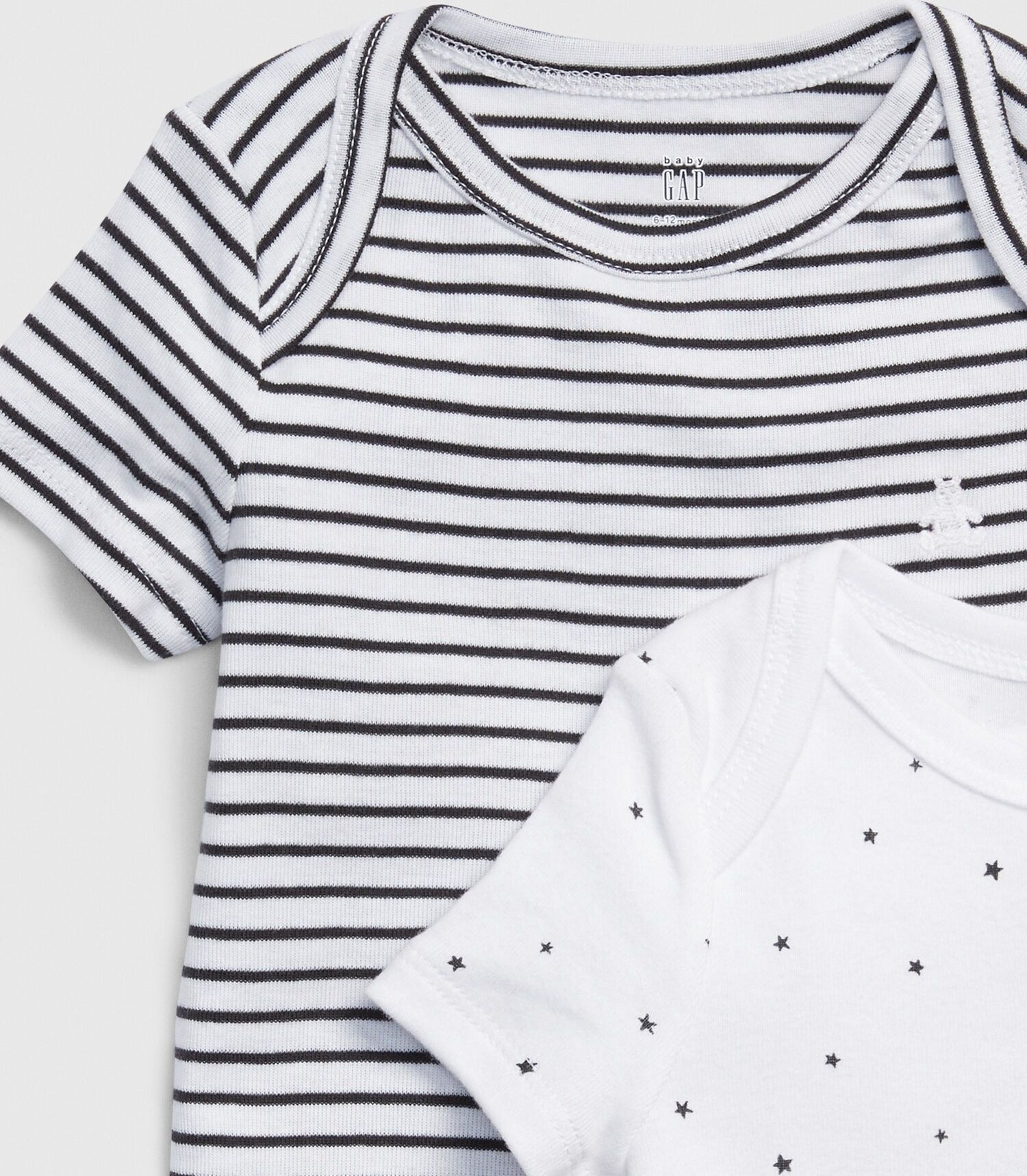 GAP 3 pack dětské body Print - 12-18M - obrázek 2