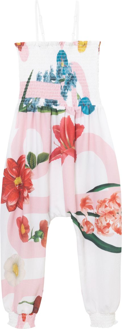 Desigual barevný dívčí overal Pant Tomillo - 11/12 - obrázek 1