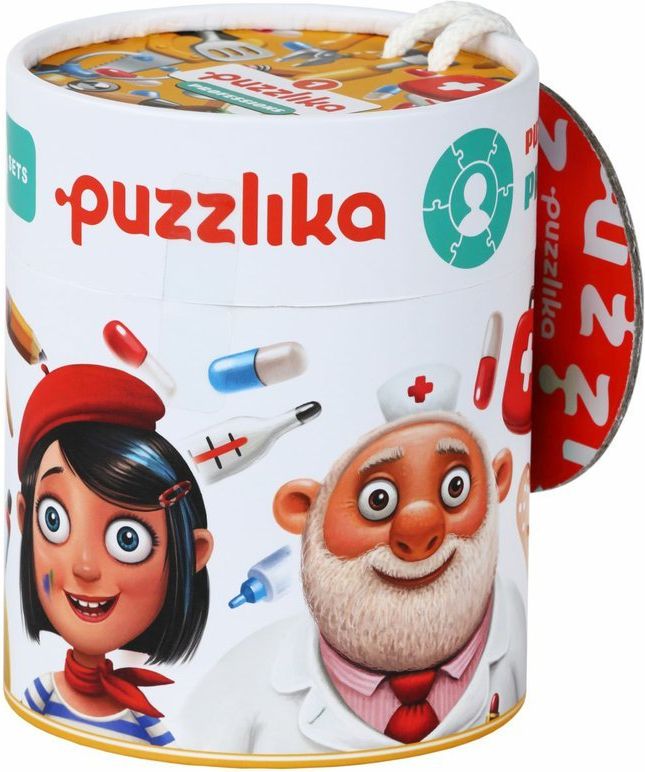 PUZZLIKA Profese 1 - naučné puzzle 21 dílků - obrázek 1