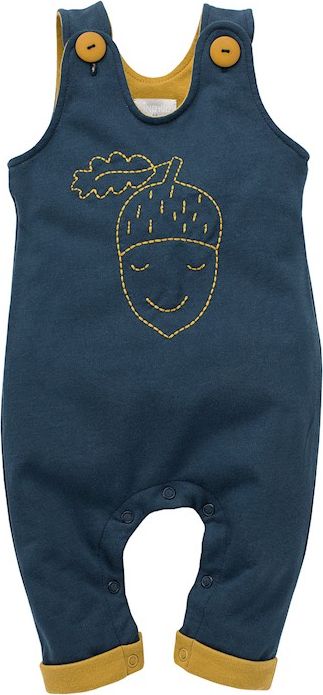 PINOKIO Laclové kalhoty Secret Forest vel. 80 navy - obrázek 1