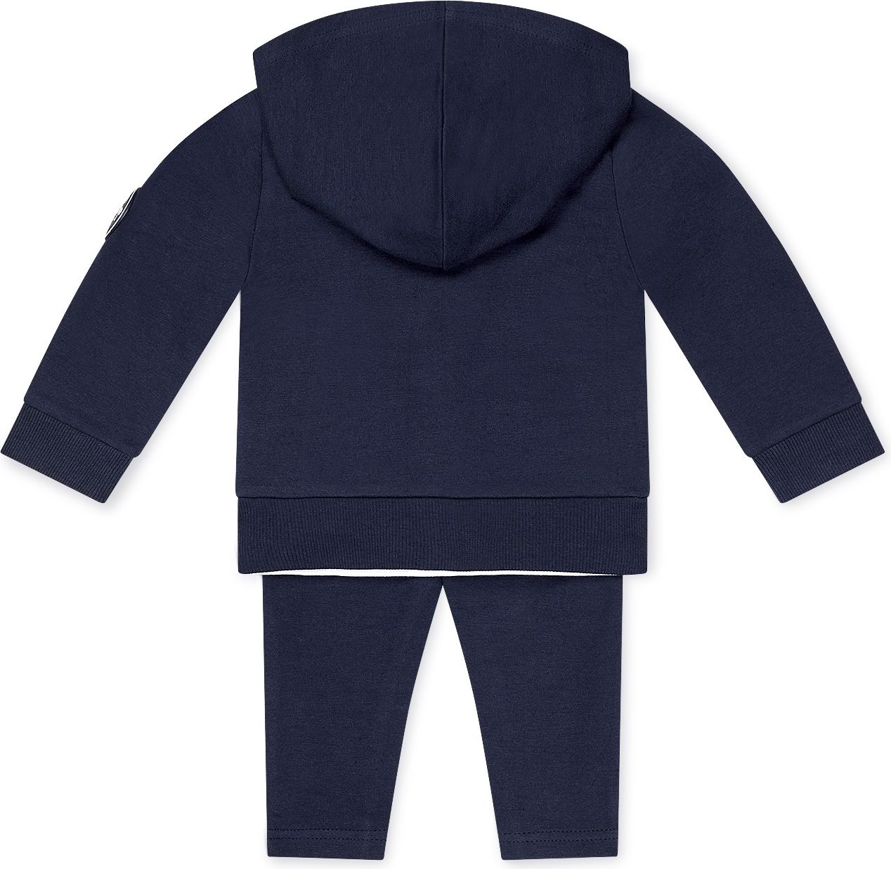 DIRKJE Set 3dílný dl. kalhoty 80 Navy+White+Red - obrázek 2