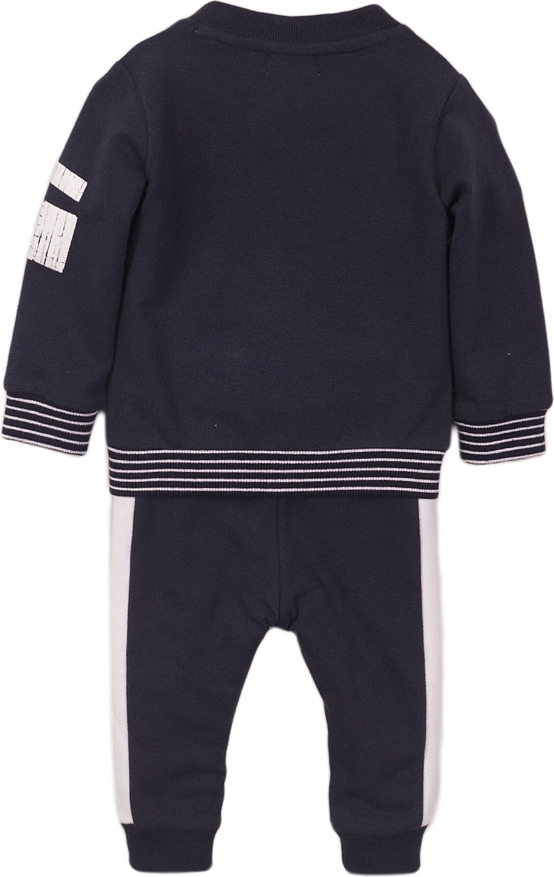 DIRKJE Set 3dílný dl. kalhoty 68 Navy+Bright Green - obrázek 2
