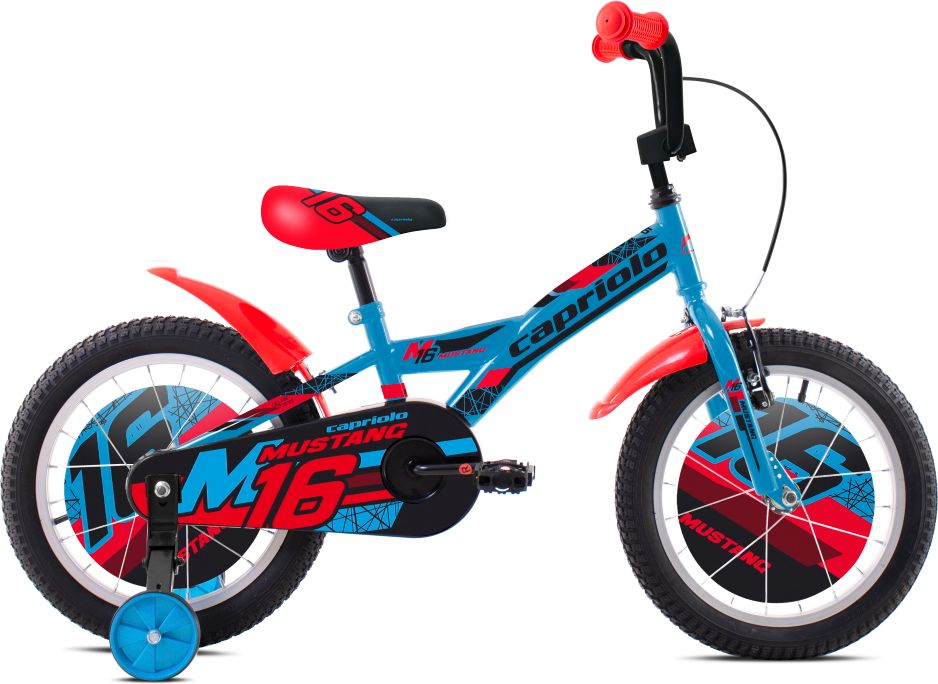 Capriolo Mustang 16" - model 2021 žluto-modrá - obrázek 2