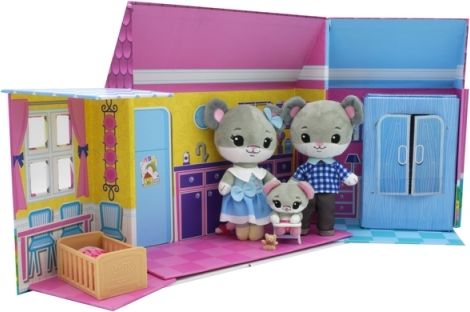 TM Toys TINY TUKKINS - domeček Deluxe (3 plyšáci s doplňky) - obrázek 8