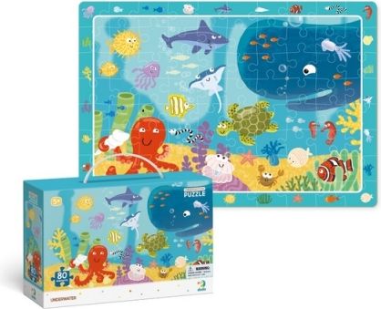 TM Toys Dodo Puzzle s hledáním obrázků Oceán 80 dílků - obrázek 2