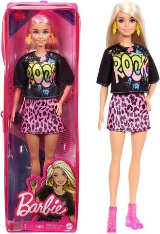 Barbie modelka 155 rock top GRB47 - obrázek 2
