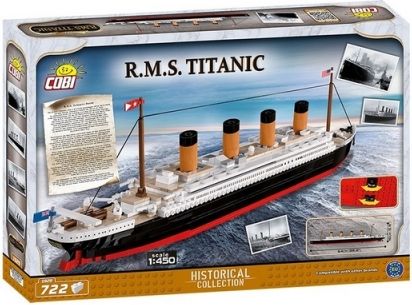 Cobi 1929 Titanic 1:450, 722 k - obrázek 2