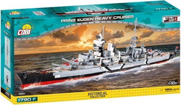 Cobi 4823 II WW Prinz Eugen 1:300, 1790 k - obrázek 1
