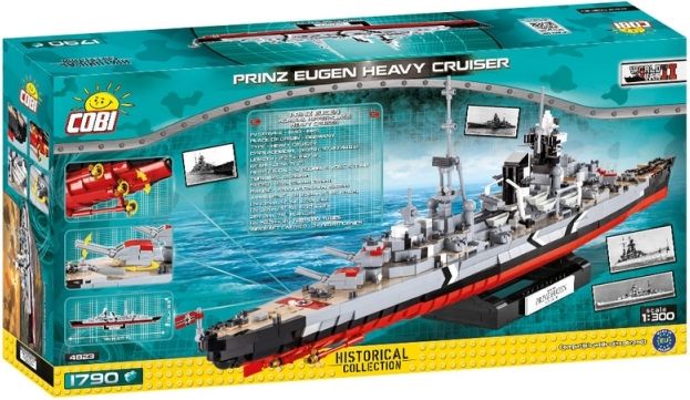 Cobi 4823 II WW Prinz Eugen 1:300, 1790 k - obrázek 2