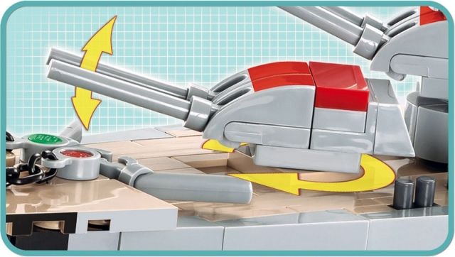 Cobi 4823 II WW Prinz Eugen 1:300, 1790 k - obrázek 4