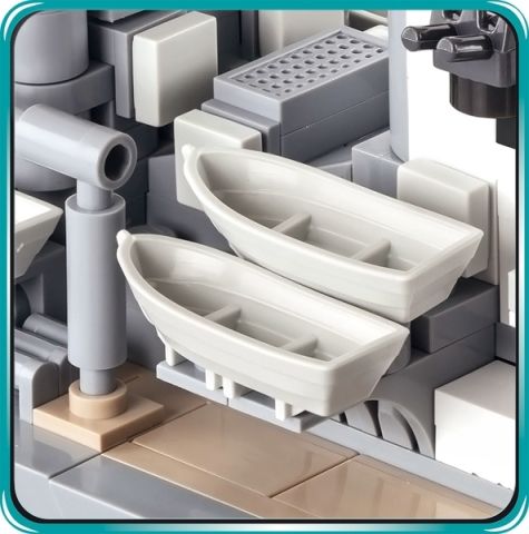Cobi 4823 II WW Prinz Eugen 1:300, 1790 k - obrázek 7