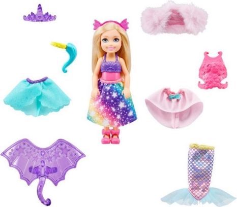 Barbie Chelsea s oblečky herní set - obrázek 6