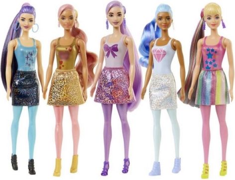 Barbie Color Reveal Barbie třpytivá - obrázek 3