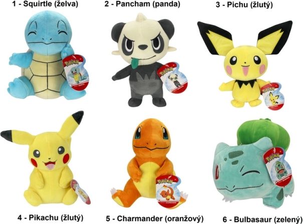 Pokémon plyšový 20 cm - obrázek 1