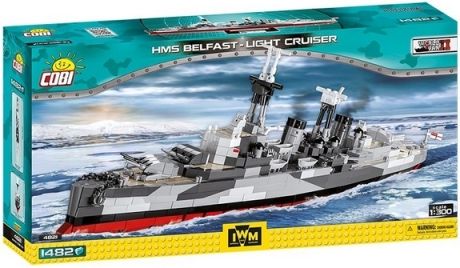 Cobi 4821 II WW HMS Belfast, 1:300, 1482 k - obrázek 1