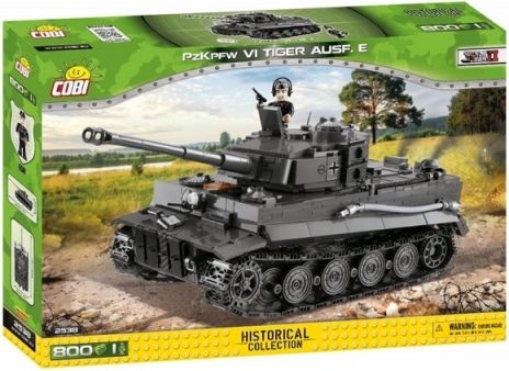 Cobi 2538 II WW Panzer VI Tiger Ausf. E, 800 k, 1 f - obrázek 1
