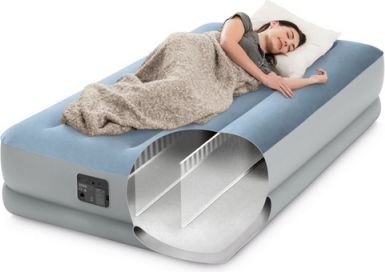 Intex  64166Nafukovací postel Raised comfort Twin - obrázek 1
