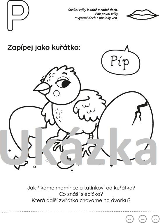 Kresli.to Pracovní sešit logopedické vymalovánky - Zvukomalebná slova - obrázek 2