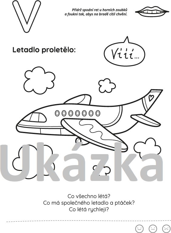 Kresli.to Pracovní sešit logopedické vymalovánky - Zvukomalebná slova - obrázek 3