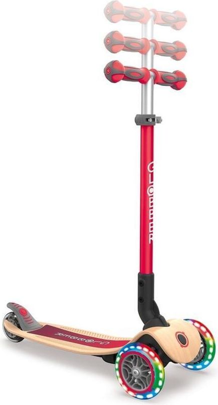 Globber Globber Koloběžka Primo Foldable Wood Light Red - obrázek 3
