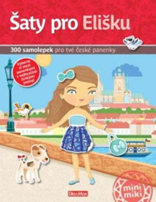 Šaty pro Elišku - kniha samolepek pro tvé české panenky - obrázek 1