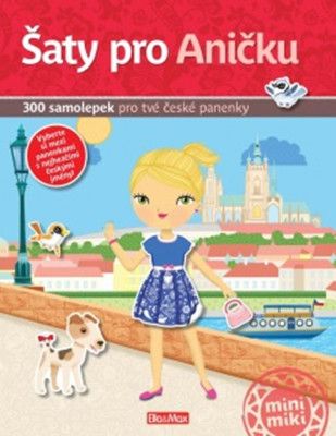 Šaty pro Aničku - kniha samolepek pro tvé české panenky - obrázek 1