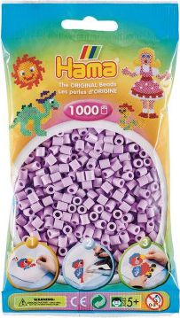 Hama Midi - korálky světle fialové 1000 ks - obrázek 1