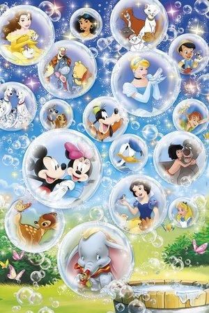 CLEMENTONI Puzzle Disney pohádky MAXI 60 dílků - obrázek 1