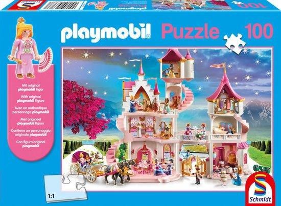 SCHMIDT Puzzle Playmobil Princeznin palác 60 dílků + figurka Playmobil - obrázek 1