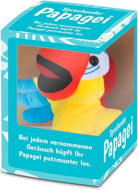 Mluvící papoušek z plyše, opakuje, hraje hudbu a tančí - obrázek 2