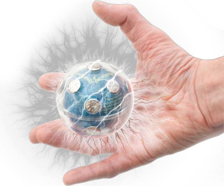 Míč s elektrošoky "Shocking Ball", průměr 7 cm - obrázek 1