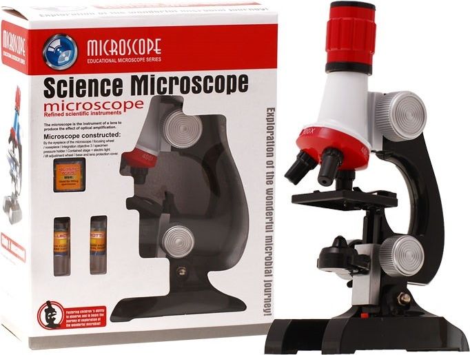 Mikroskop s příslušenstvím - obrázek 1