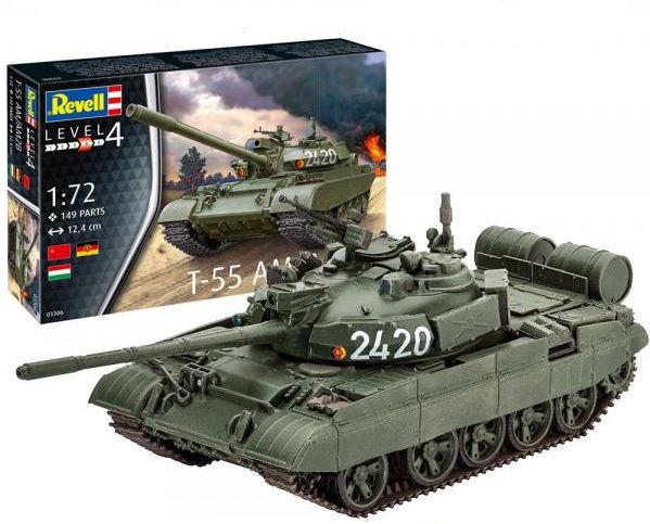 Model sovietskeho tanku T-55 - obrázek 1