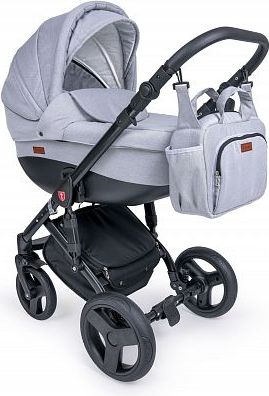 Tudore Kočárek TRAPPER T030 DOVE GREY - obrázek 1
