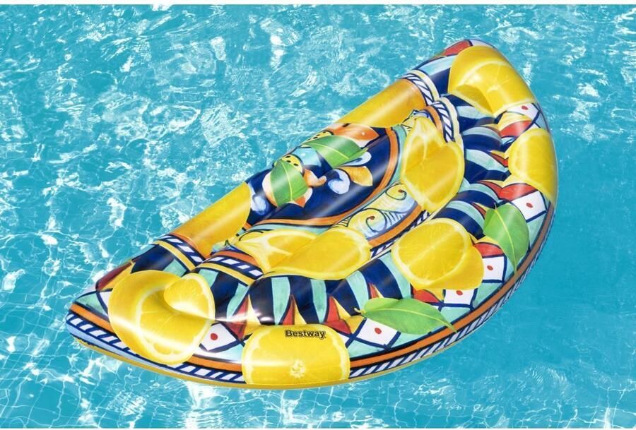 Bestway Lehátko nafukovací citron 1.71m x 89cm - obrázek 2
