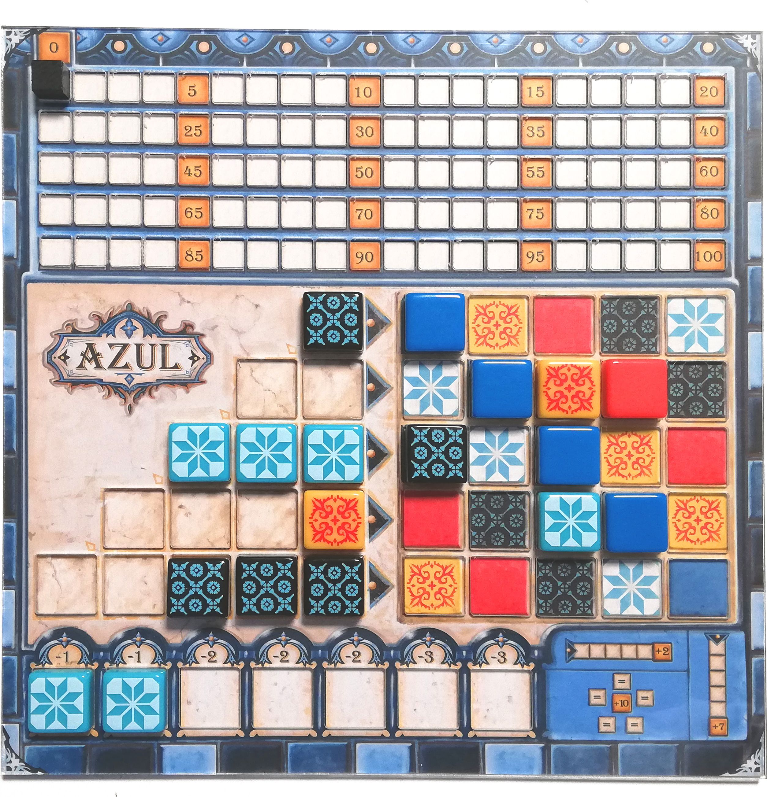 TLAMA games Azul overlay - vadný - obrázek 3