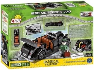 Cobi 2407 1938 Mercedes 770, 1:35, 250 k, 1 f - obrázek 3