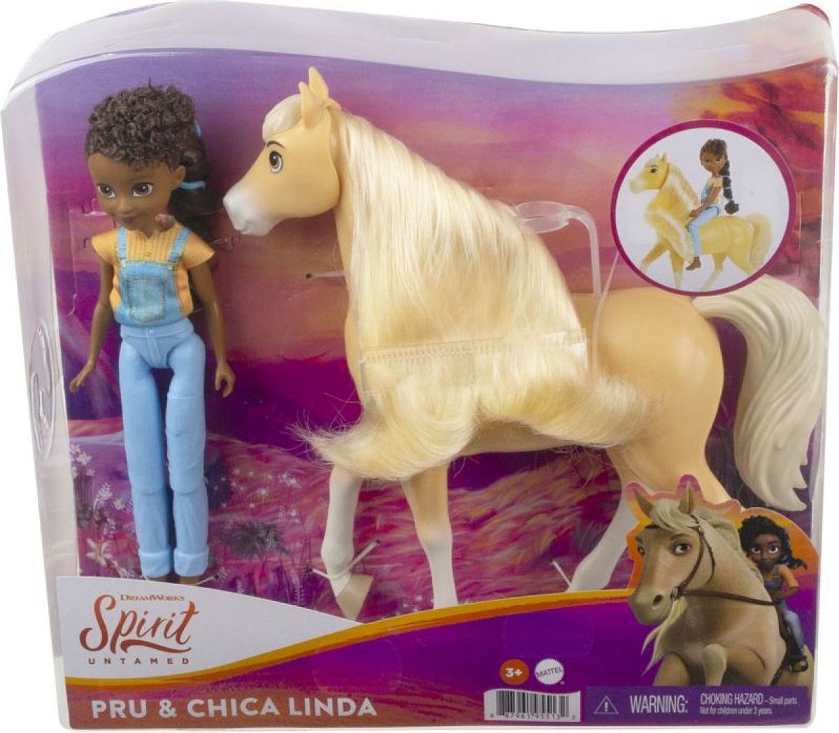 Mattel Spirit Panenka Pru a klisna Chica Linda - obrázek 4