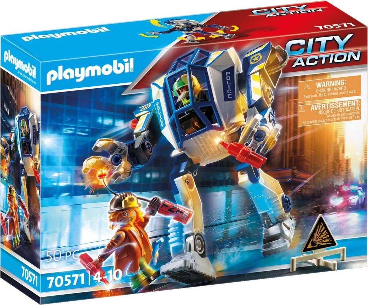 PLAYMOBIL® 70571 Policejní robot Zvláštní nasazení - obrázek 7